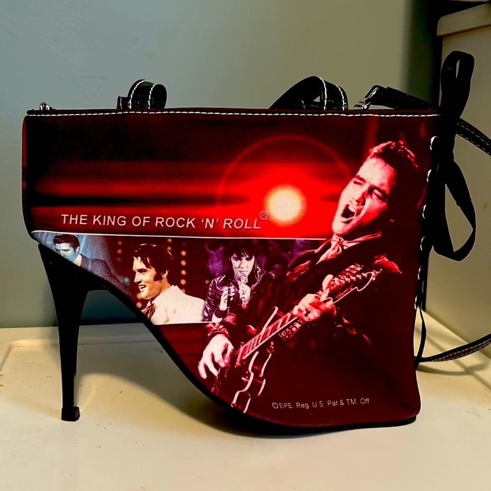 VINTAGE Elvis Presley Stiletto Handbag